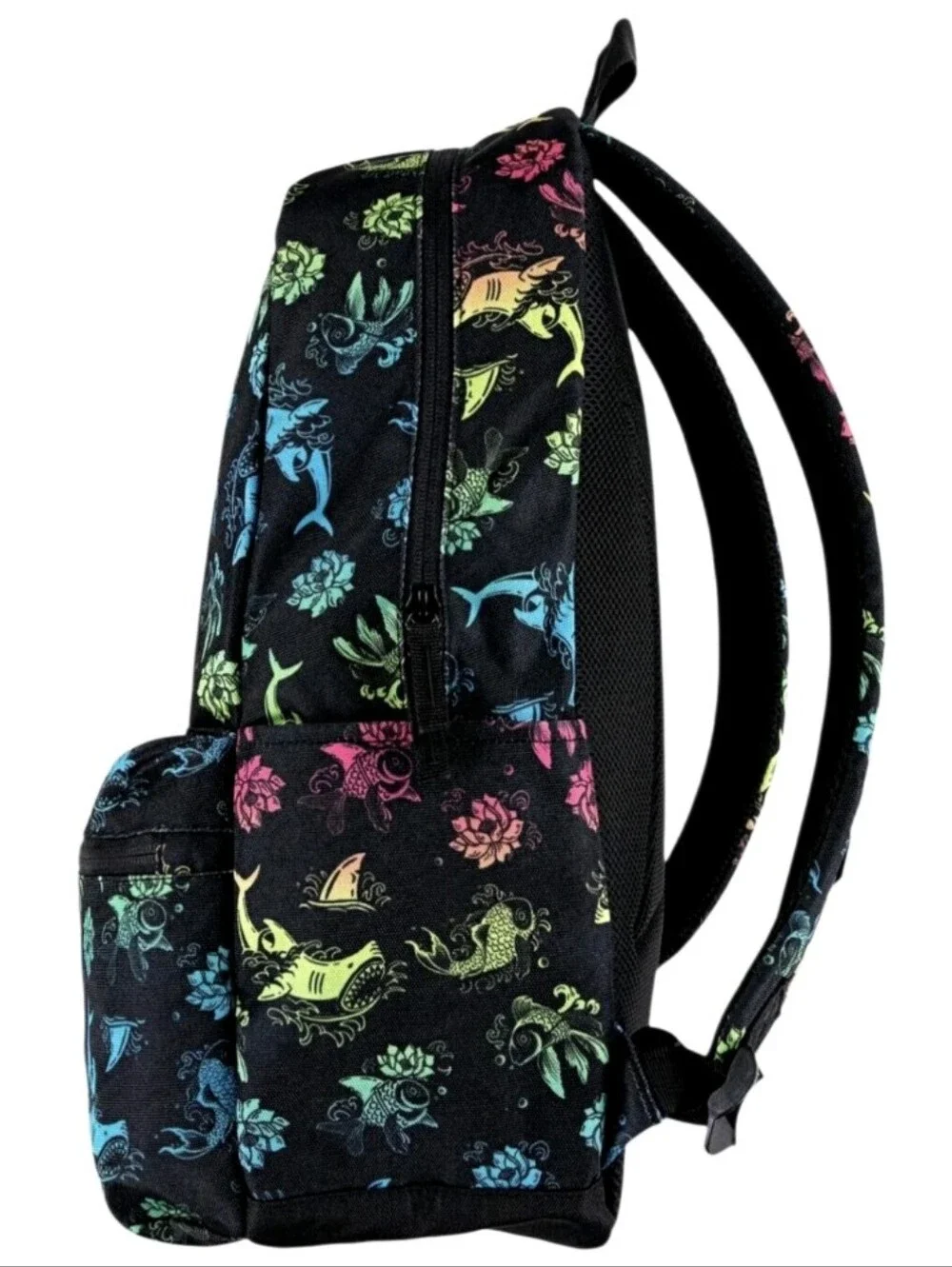 NEW! HURLEY Unisex Aerial Essentials Shark School Beach Backpack.
